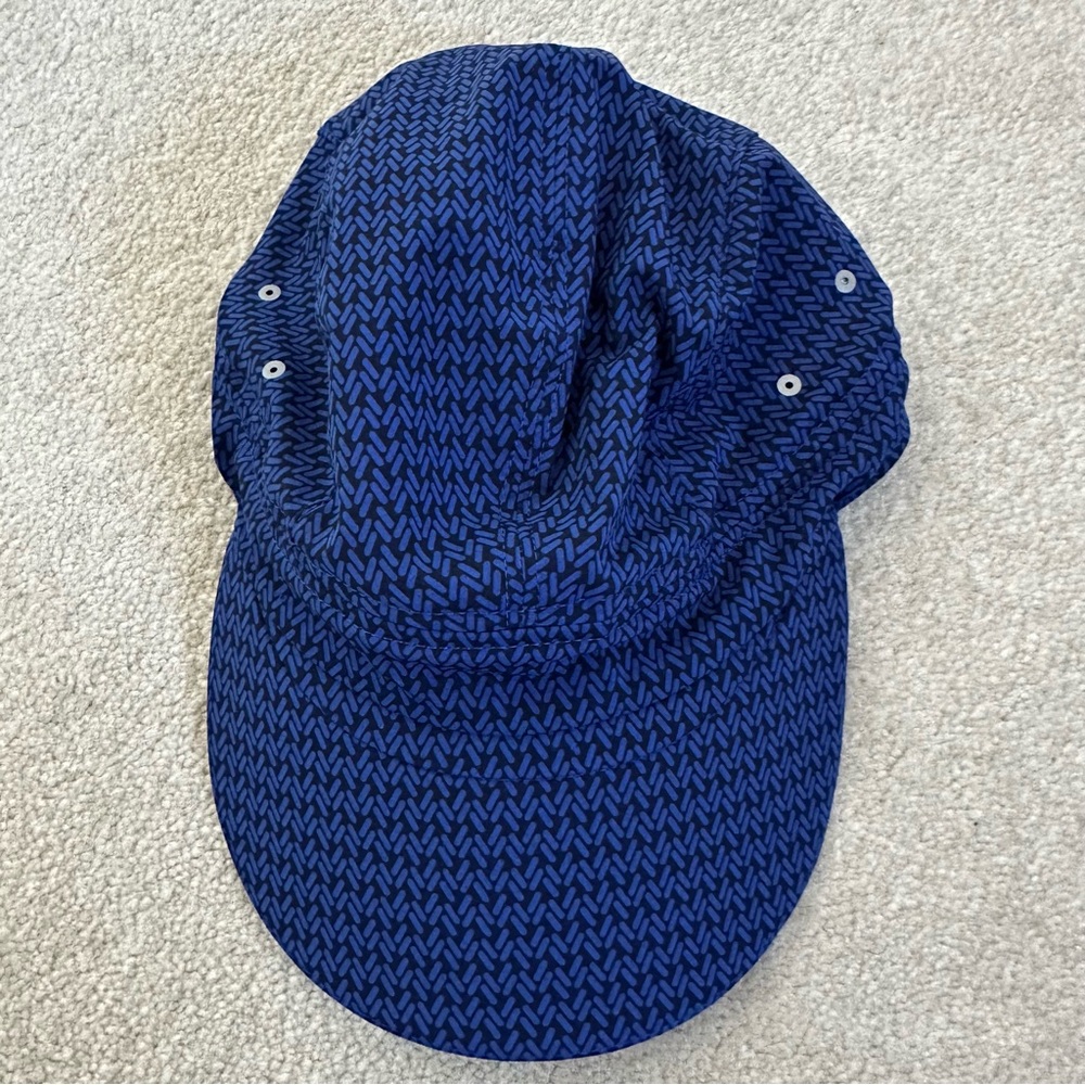 Lululemon Blue Patterned Women's Running Cap Hat